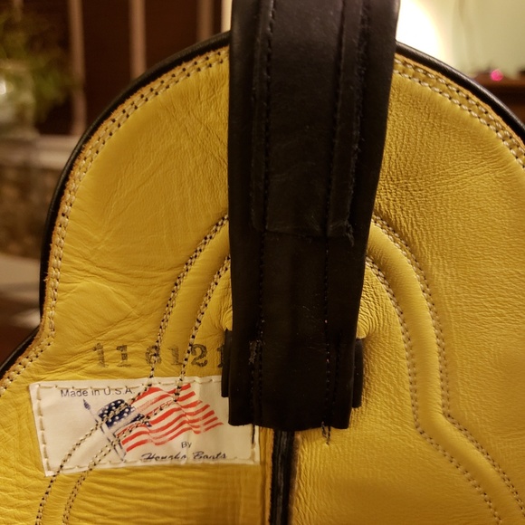 Buffalo hide custom made boots - Picture 3 of 5